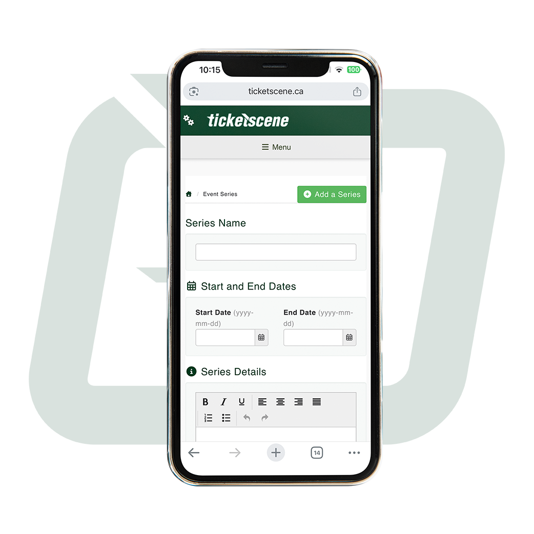 Ticketscene seating map example
